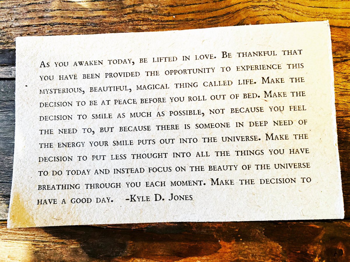 inkyjohnson's tweet photo. Blessings on the journey https://t.co/t5Dqd6ZAgF