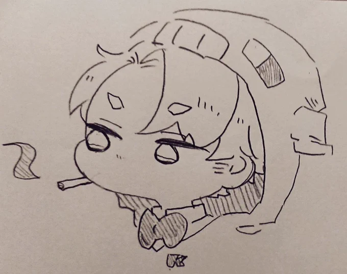 ??さんと??さん
#イラスト貯金豚 