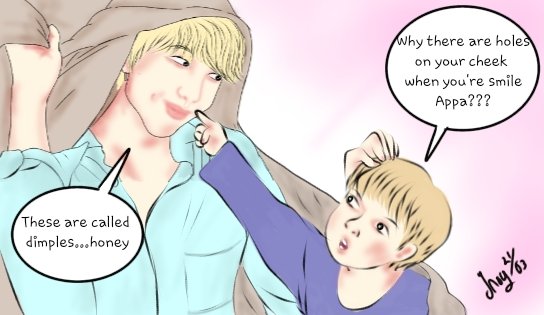 Inoy041292's tweet photo. My Fanart
NAMJOON &amp; LIL'  JOONIE 😘😘 https://t.co/Gwnz8D1stO