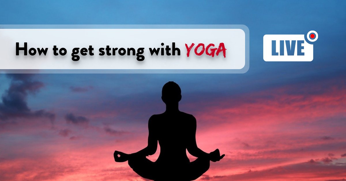 YogaVision's tweet photo. We are 𝐋𝐈𝐕𝐄! https://t.co/LyJIVNuOPQ

Let's get strong with Kundalini Yoga. The yoga poses and breathing techniques I'm going to show you in this video will strengthen your core, and increase your focus and concentration.

#yoga #kundaliniyoga #SundayMorning #sundayvibes https://t.co/g0xV7LgUGn