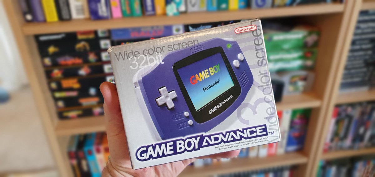 retrogaminggeek's tweet photo. Console Birthdays ๐
๐ฏ๐ต 20 years ago today the Nintendo Game Boy Advance was first released.
It would release in the rest of the world 3 months later. Who picked one up at launch? I got one for my 18th birthday that July.
#RGGConsoleBirthdays
#GameBoyAdvance
#TwentyToday https://t.co/wb3hC5K9p9