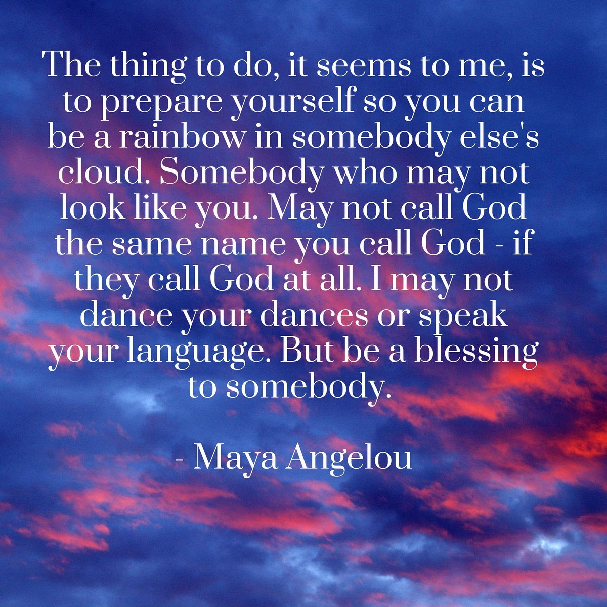 #MayaAngelou #acceptance #StopAsianHate #BlessedSunday #DiversityandInclusion