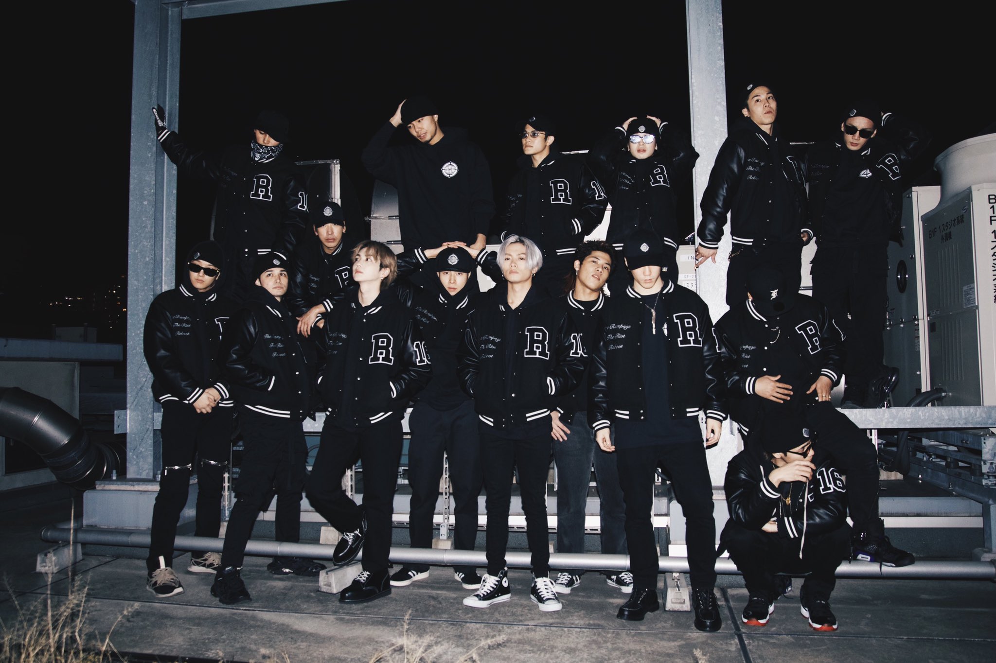 税込】 RAMPAGE THE REBOOT Mサイズ JKT Varsity スタジャン - www