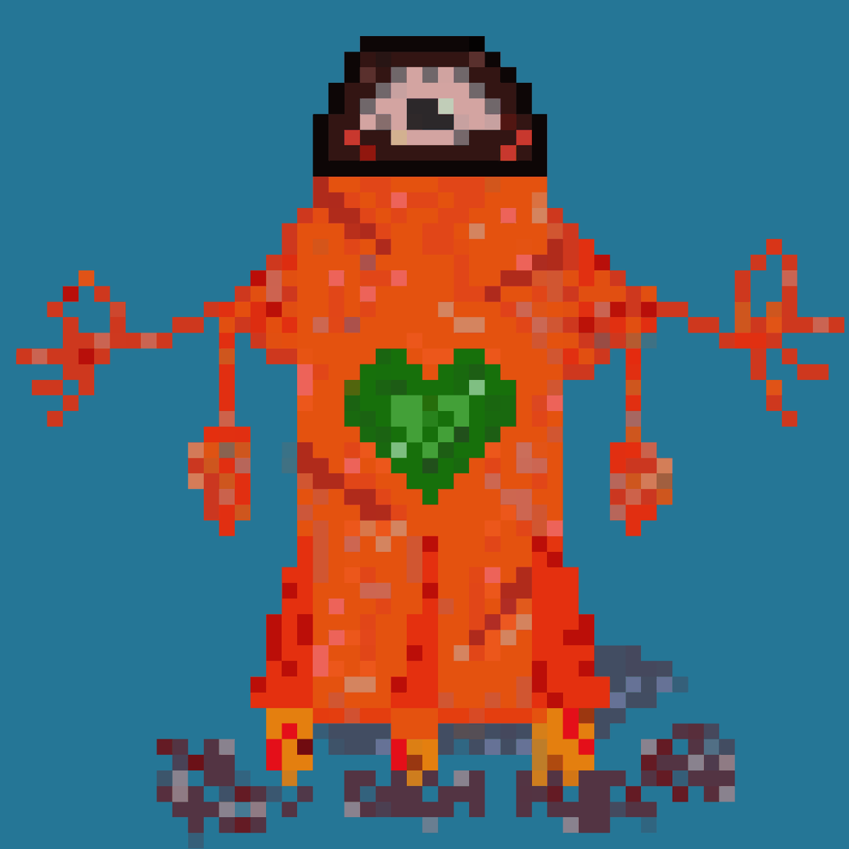 OddBlobz's tweet photo. This is how the OddBlobz collabs with @DLoBa6 @_elanus_ and @snarbuckle began. They all receive 100% of their OddBlobz sale from this collab, to me this is more important than selling my own designs. So go give this one some love if you can please: https://t.co/f4w3Zr3yfj

💚👾 https://t.co/jjbkmyvYBs