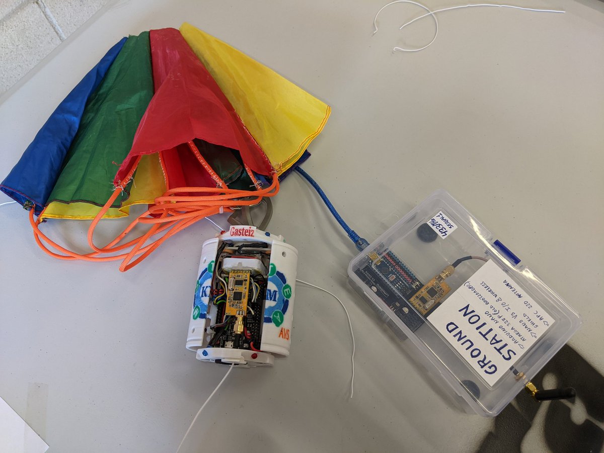 koldosat's tweet photo. @avs_engineering, #koldosat-a berreskuratu dugu! Jaurtiketaren datuak jaso ditugu 👌
#cansat #planetStem
@KoldoMitxelenaI @planetaSTEM @zientziahezk https://t.co/TJRMkjl89o