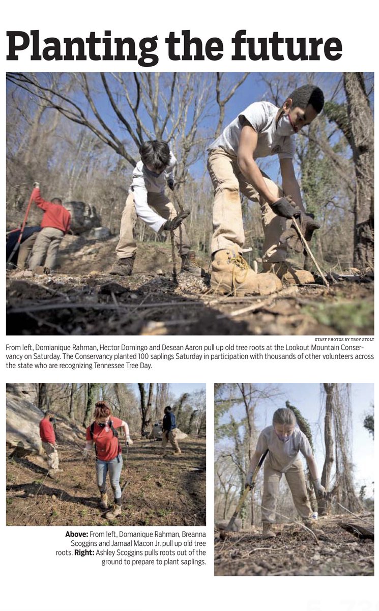The Howard School (@hustlintigers) on Twitter photo 👀I spy some current and former Lookout Mountain Conservancy Hustlin’ Tigers in the <a href="/TimesFreePress/">Times Free Press</a> this morning! 👀I spy some current and former Lookout Mountain Conservancy Hustlin’ Tigers in the <a href="/TimesFreePress/">Times Free Press</a> this morning!