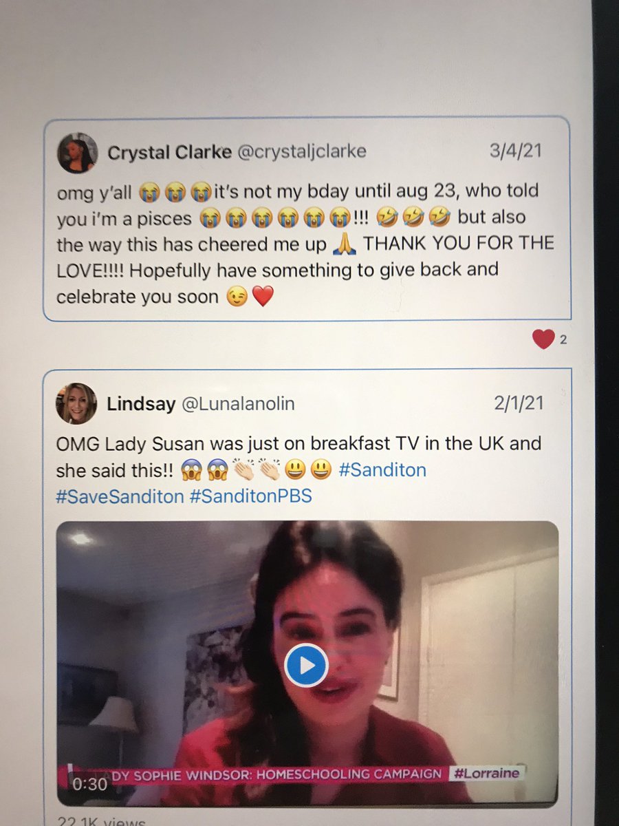 MariannS18's tweet photo. We need another positivity thread! #Sanditon #SaveSanditon #SanditonPBS  Love to all! ❤️ https://t.co/I6yJlIt2pb