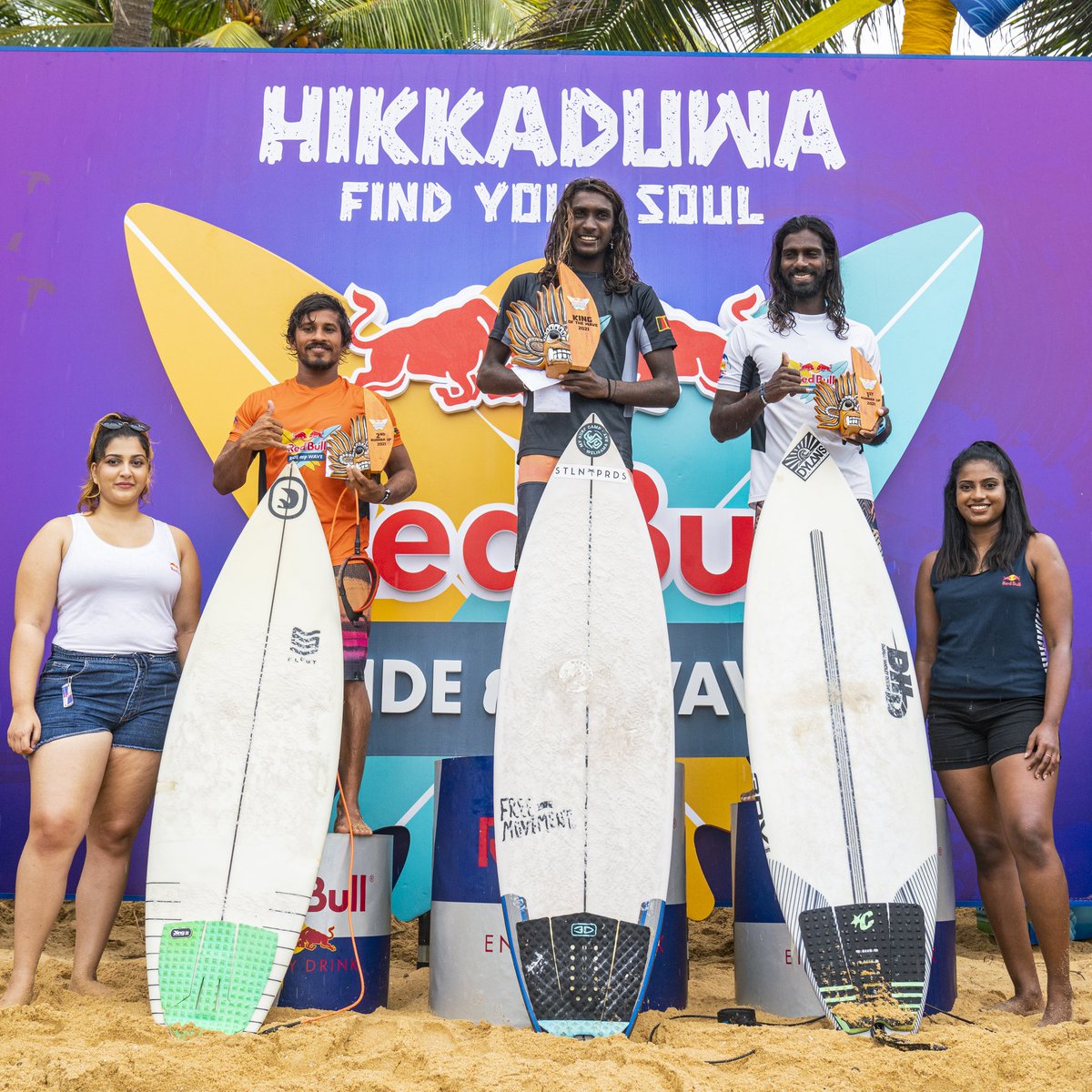 ThePapareSports's tweet photo. Congratulations to the Kings & Queens of @redbullSriLanka #RideMyWave 2021! https://t.co/YQ9RyJBiNy