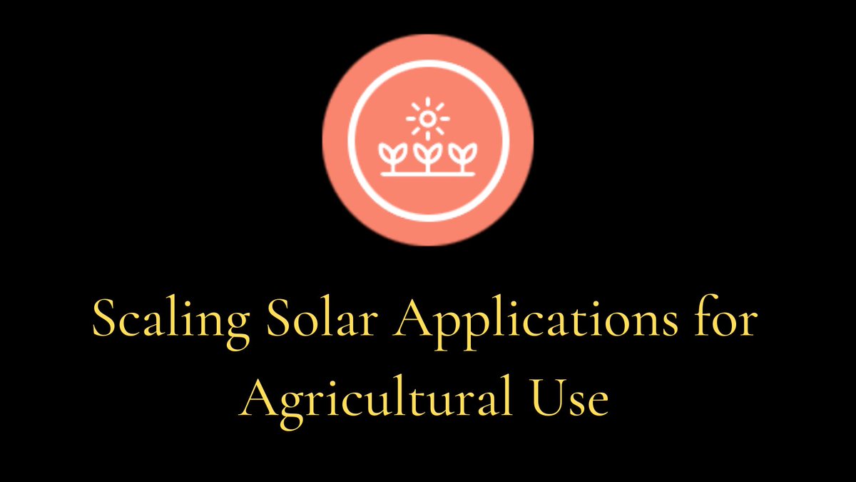 FlareMotors's tweet photo. The ISA’s Programme on Scaling Solar Applications for Agriculture Use (SSAAU) focuses on providing greater energy access and a sustainable irrigation solution to farmers through deployment of Solar Water Pumping Systems in member countries.
.
.
.
#digitalmediagr https://t.co/8hJ6rC0ATJ