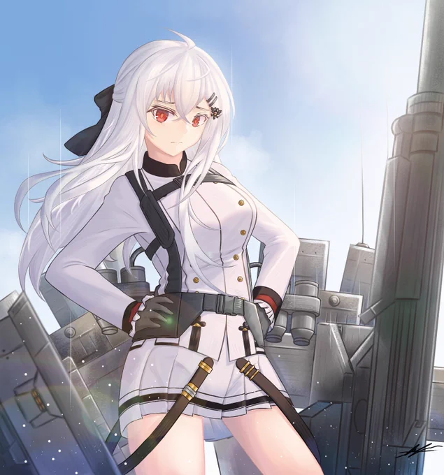 "わたくしたちは、訓練中ですよ。"
- Pz.Kpfw.IWS2000

#IWS2000 #少女前线 #ドルフロ 