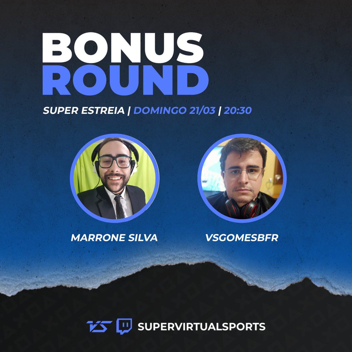 Hoje tem estreia no canal da Super Vs!!!!