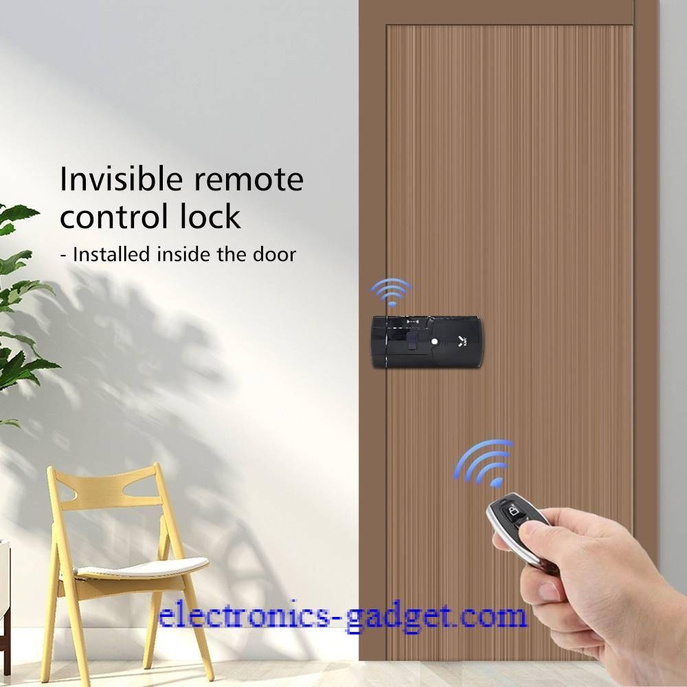 #ElectronicsGad1 WAFU Smart Invisible Lock 011A Electric Door Lock Wireless Remote Control with Anti-thief electronics-gadget.com/wafu-smart-inv…