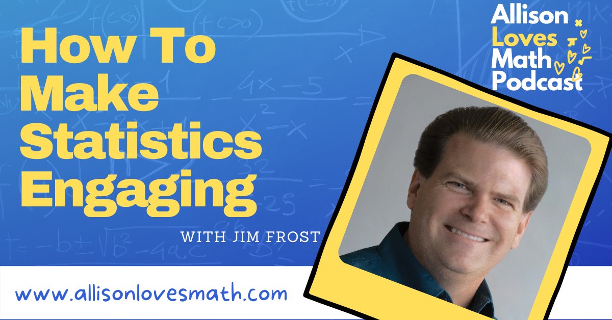 AllisonLuvsMath's tweet image. I talk with best-selling author and wildly popular Statistics blogger Jim Frost, about how to make Statistics more exciting! Thank you @statisticsbyjim!
buff.ly/3eVmSyE
#AllisonLovesMath #mathpodcast #Statistics #STEM #stats