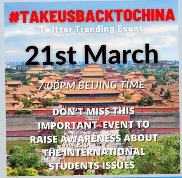 CurtisSChin's tweet image. In support of all #intlstudents struggling to move forward, incl. those organizing this “Twitter trending” event—A RT of #MyCommentary: foreign students locked out of China deserve greater compassion, communications &amp;amp; consistency.

Read: #takeusbacktochina
scmp.com/comment/opinio…