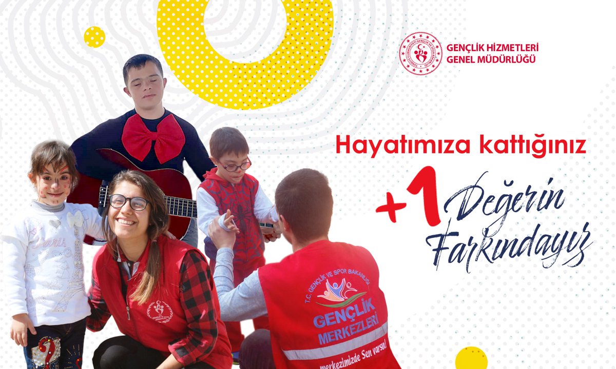 Down Sendromu bir hastalık değil farkındalıktır.

Hayatımıza kattığınız +1 değerin farkındayız...😊
#21MartDownSendromuFarkındalıkGünü