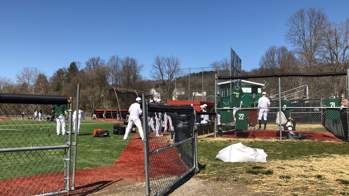 BCWV_kA_T_Cey's tweet photo. #NATM2021 Day 21: If I can’t be multi screen watching the Women’s NCAA Tournament today, at least it’s great atmosphere for @baseballwvbison... sun is shining, music is playing and the Bison are getting ready!! #ONEBethany #doubleheaderDUBS https://t.co/lkzjLkKgB0
