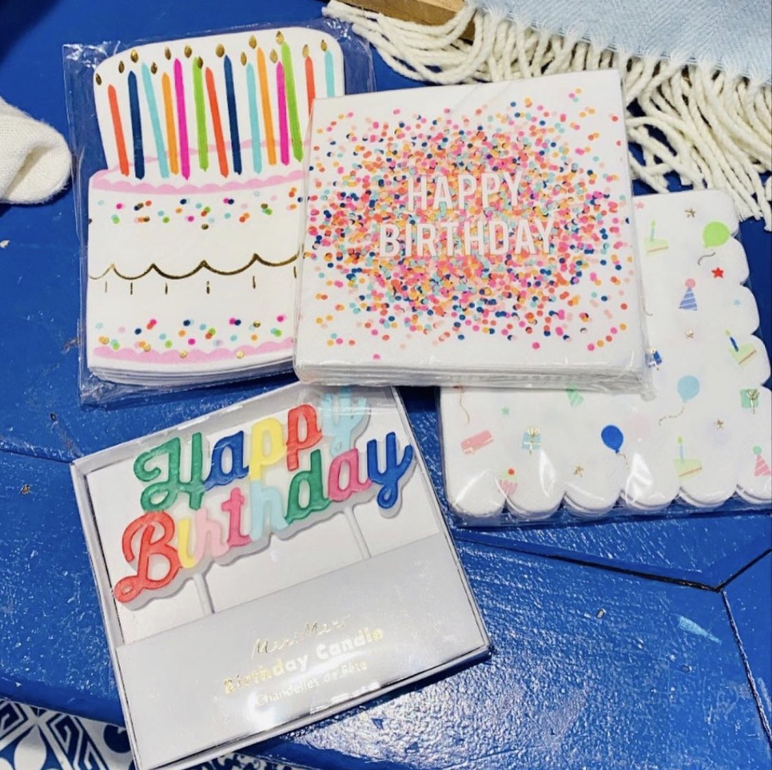 TheBlueHouseMD's tweet photo. 🎉🎉🎉Make the MOST of celebrations with birthday hats that have candles exploding out the top, musical cake cutters, festive napkins and more!

Store hours: Monday-Saturday 10:30-5 + Sunday 12-5.

https://t.co/WECHv2HyRb https://t.co/b3m2thTqBF