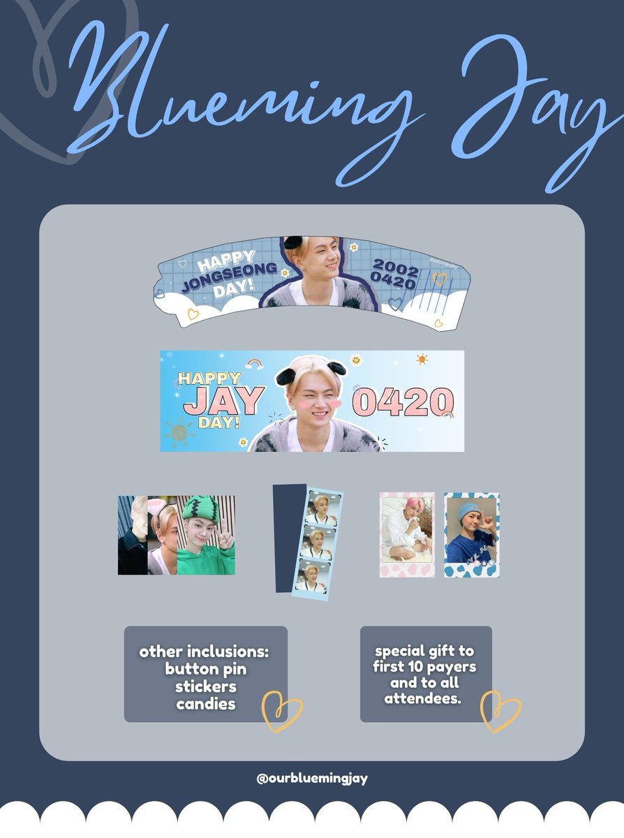 ohsodobby's tweet photo. #OurBluemingJay: a Park Jongseong "stay-at-home" Cupsleeve Event | HELP RT
Registration form: https://t.co/ELHvlvRJWh
Registration Fee: Php 130 + lsf
🗓️ DOP: 04/10/21
#ENHYPEN #JAY @ENHYPEN_member https://t.co/h1nRmph1w2