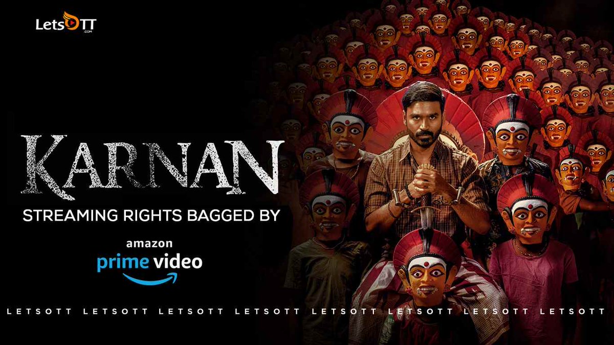 letscinema's tweet photo. LetsOTT EXCLUSIVE: After a huge bidding war between Netflix and Prime, Dhanush's most awaited #Karnan post theatrical streaming rights bagged by Amazon Prime. The film will stream only after 30 days of theatrical release. 

SIGNED.. SEALED AND CONFIRMED. https://t.co/dUJq0QYmIl