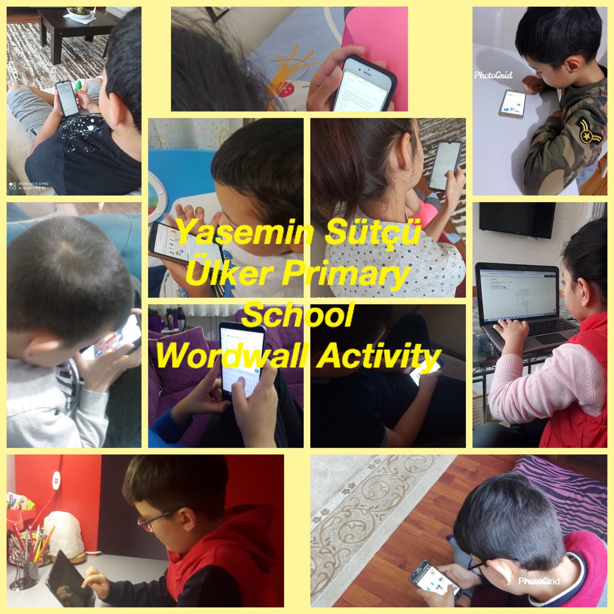 YaseminSt15's tweet photo. Kid Game/ Çocuk Oyunu Projemizde öğrencilerimiz Worwall, Quizziz, Cram ve Learningapp gibi dijital uygulamaları kullanarak öğrenmeyi eğlenceli hale getirdiler. #kidgame
@IlkokuluUlker @PursaklarMem @eTwinningDestek https://t.co/Afa56Gx3Mc