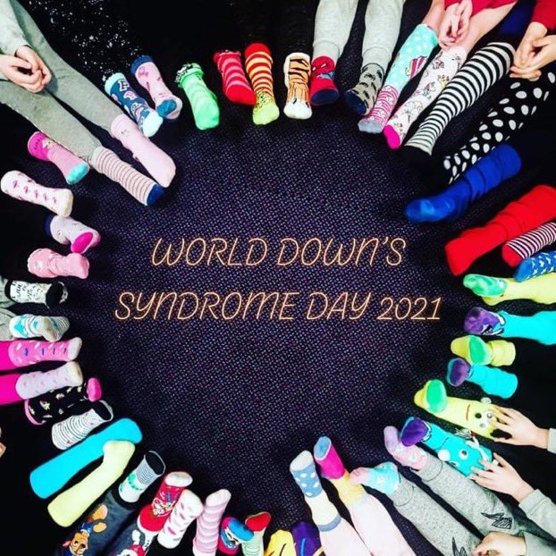 A reminder that we are celebrating #WDSD2021 tomorrow (Monday) by wearing lots of (odd) 🧦