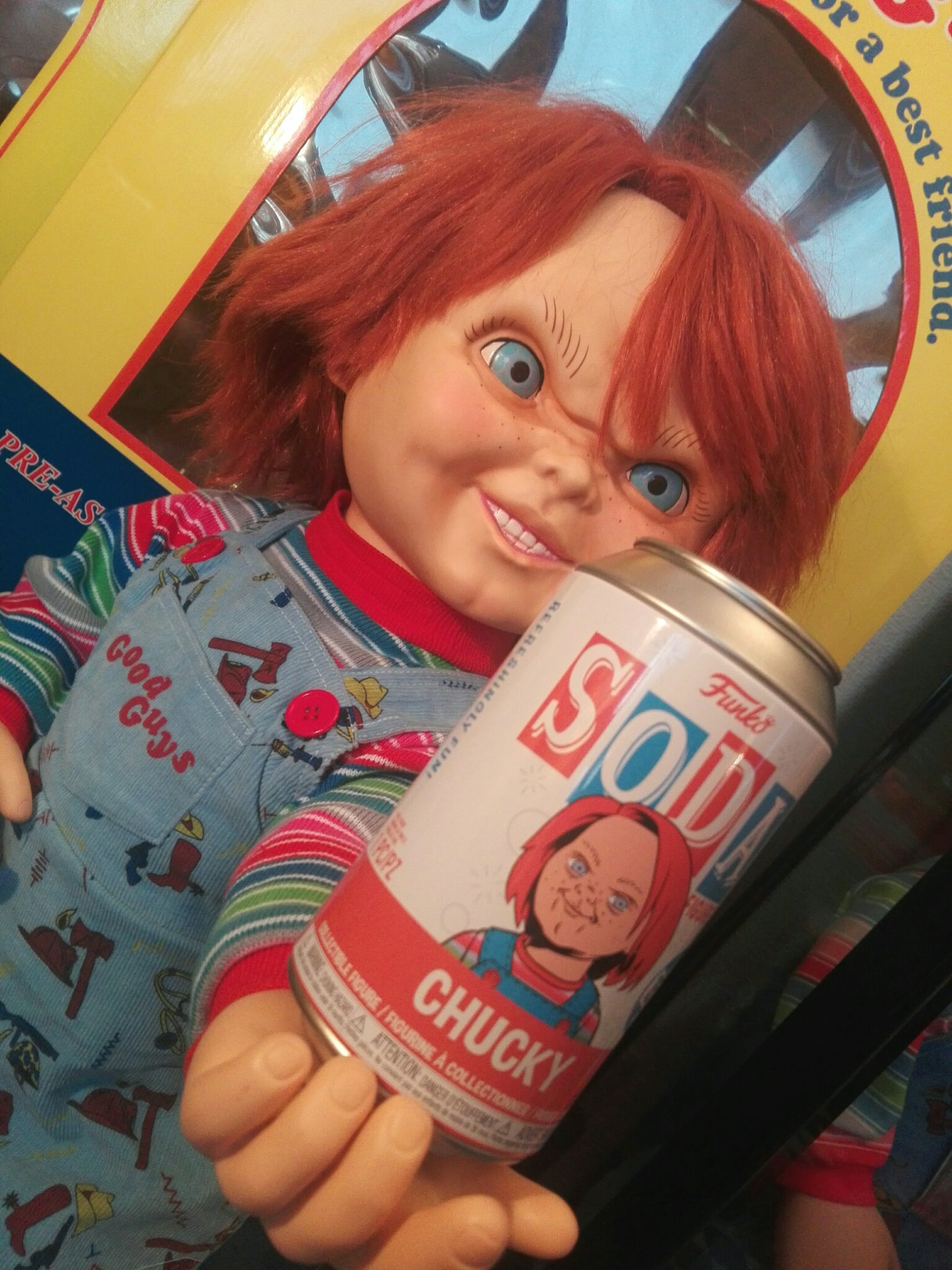 Kurumi Doll Chucky 久しぶりのチャッキーフィギュア ジュースみたいで可愛い T Co Nrj2yjwzut Twitter