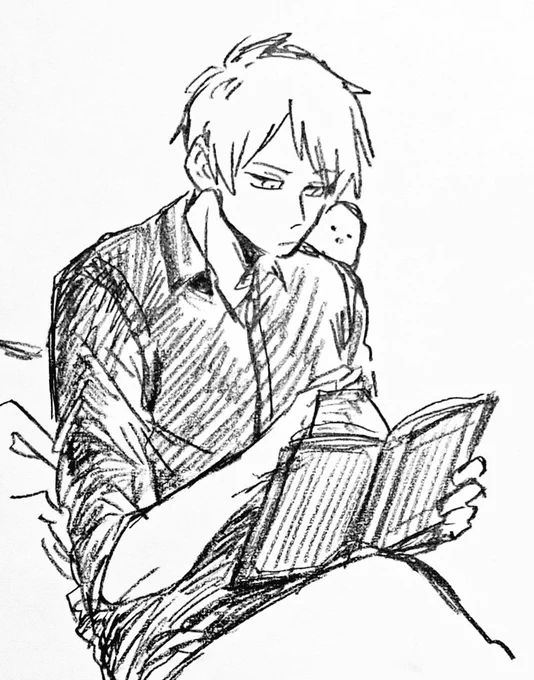 >リクエスト失礼します!
本を読んでいるキャラクターをお願いします… どうか、、お願いしますm(_ _)m

ありがとうございます!プーちゃんにしました🐥 