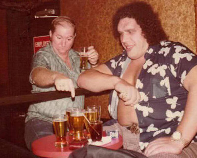 ColossusNick's tweet photo. 156 beers in one sitting? No problem 😁 #VoteAndre #AndreTheGiant https://t.co/r1h481SrjS