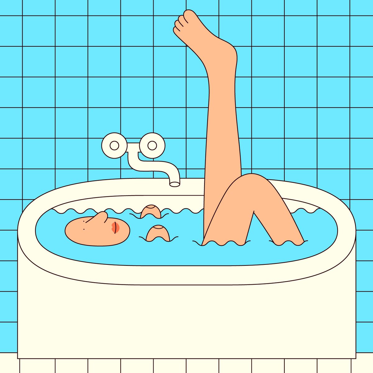 Sunday is a bath time right? 🛁