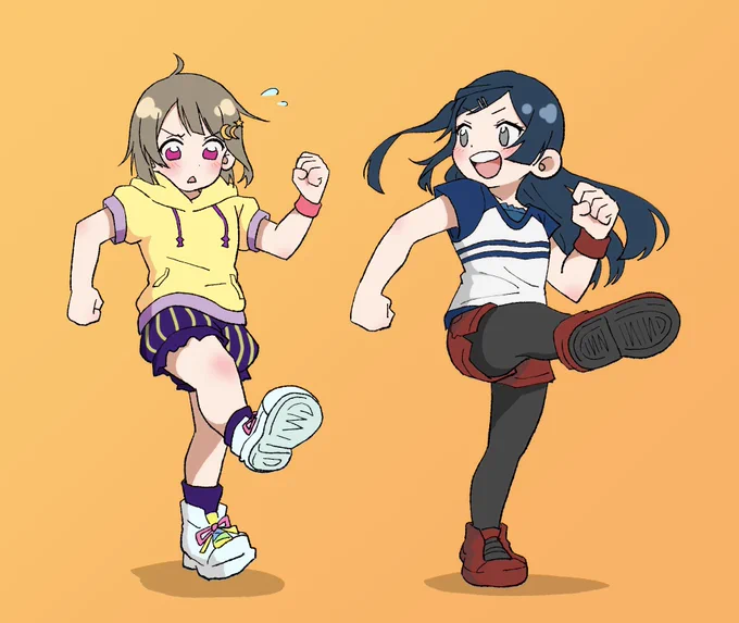 きっとかすみんはせつ菜先輩と一緒にいっぱい練習したと思う、そんなせつかす。 