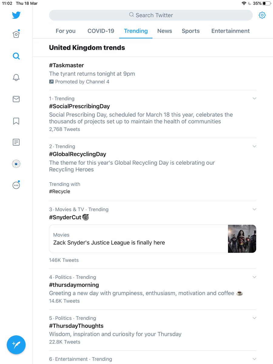 WentinChen's tweet photo. #SocialPrescribingDay was immense &amp; a huge success!

We got it trending #1 UK! More importantly, we celebrated the huge impact of #SocialPrescribing during the pandemic and fantastic work of people and projects around UK.

Proud to champion SP and be part of this social movement! https://t.co/VsxnPUc7DN