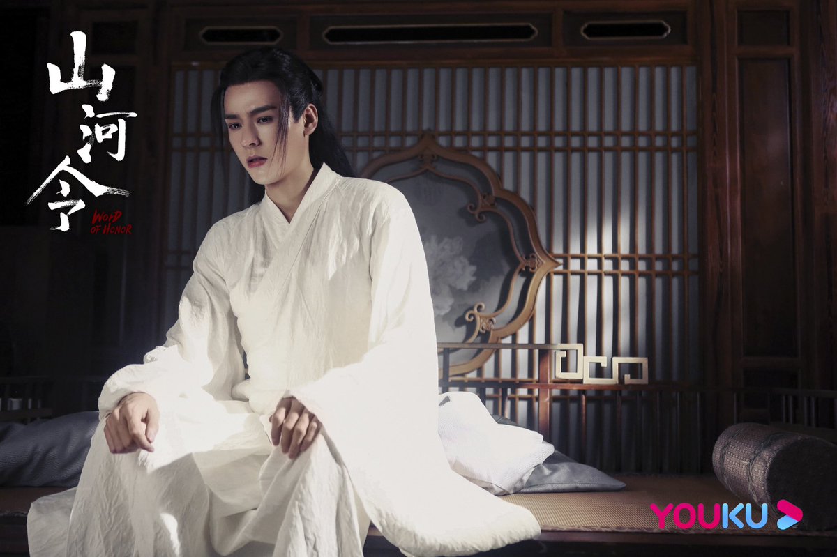 shapolanq's tweet photo. wen kexing looks pretty in white. https://t.co/HAy4ZRYtx9