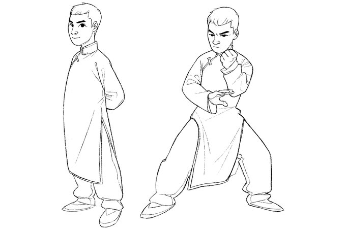 Awhile back saw a tweet that someone was going to do some fan art of Kam Shan from Ip Man. So I decided to go ahead and draw the grandmaster of Wing Chun himself! 