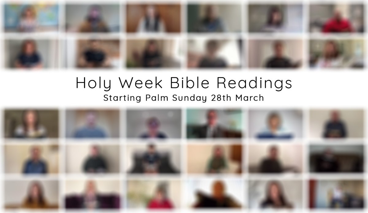 BloomfieldPC's tweet photo. Starting next Sunday, we hope you will join us each day during Holy Week as we read together from God's Word. https://t.co/lACj6vjD04