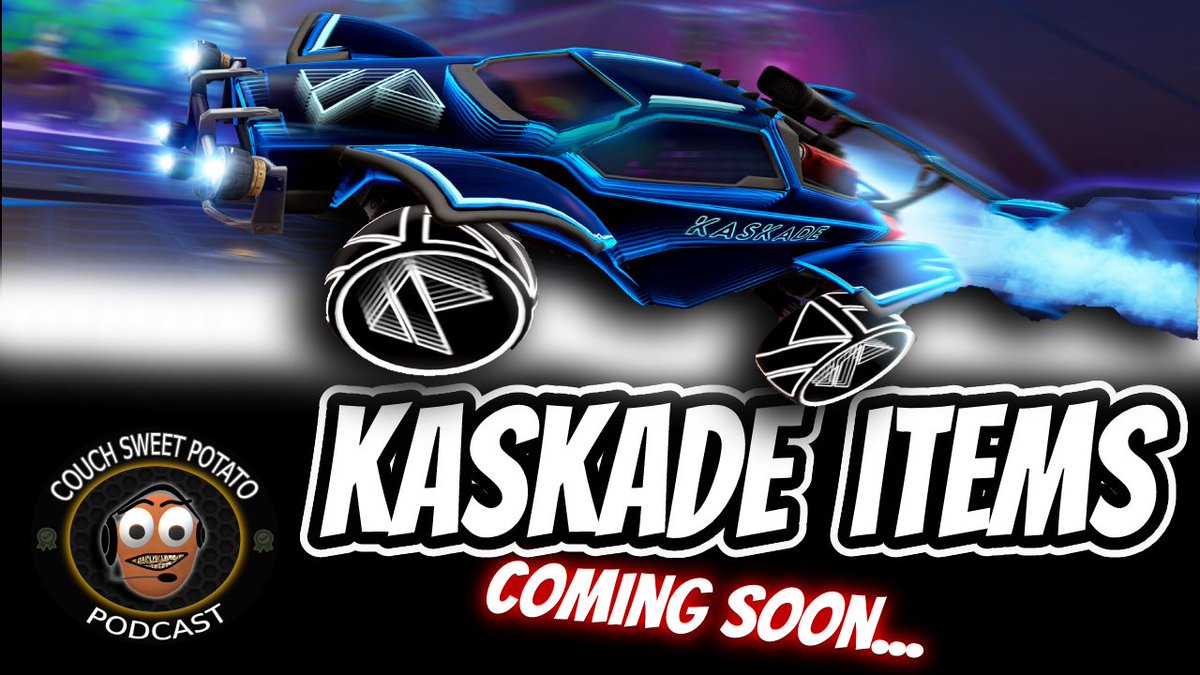 CouchSweet's tweet photo. *New* Kaskade Items Coming To Item Shop l Preview l Rocket League l The ... https://t.co/kRquh2AGio via @YouTube #rocketleague #rltrading #rocketleaguetrade #therltradingpodcast #couchsweetpotato #epicgames https://t.co/4n3J6E0WJl