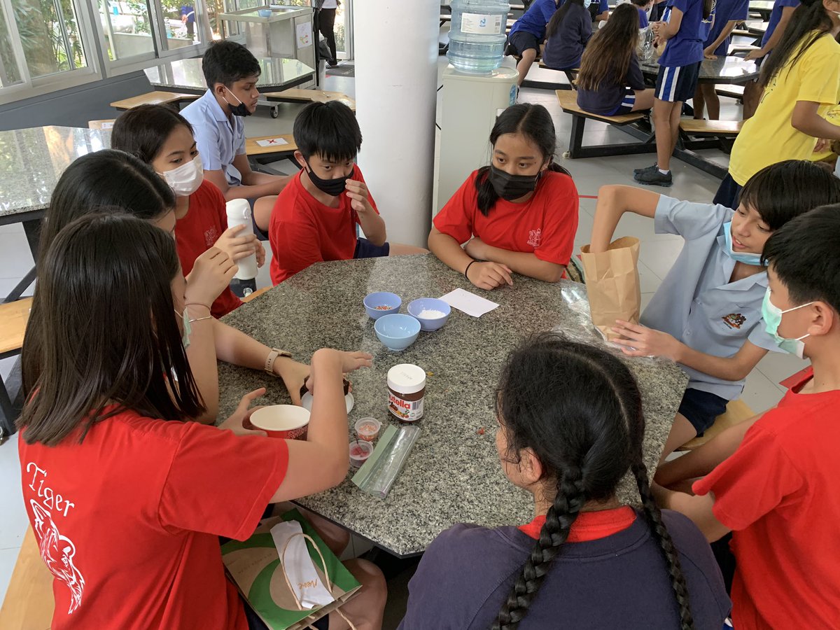 JahoCo's tweet photo. Great enrichment opportunities on Wednesday for the GIS students. Memorizing Pi, STEM treasure hunt, Designing pies and learning some country dances. #YourChoice #TheirFuture #OurFamily #Learning@GIS https://t.co/2dfWpGyRTW