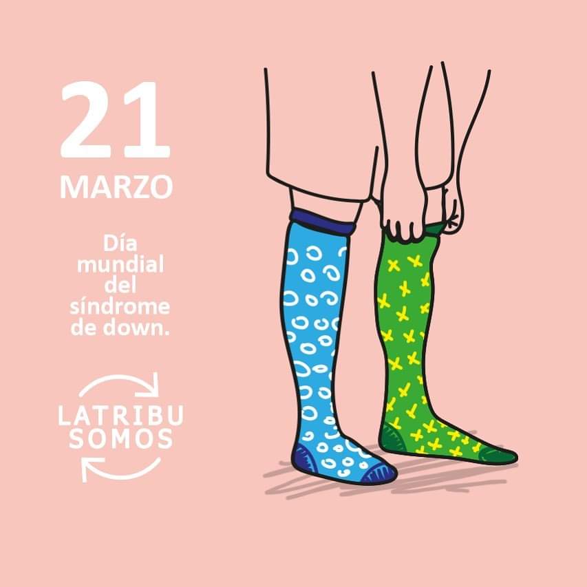 El día 21 del mes 3. En el cromosoma 21, 3 pares.
Día internacional de los derechos
de las personas con síndrome de down 💛💙
.
.
#DownSyndromeDay
#sindromededown
#DiaMundialDelSindromeDeDown
#edudown
#tumehacesbien