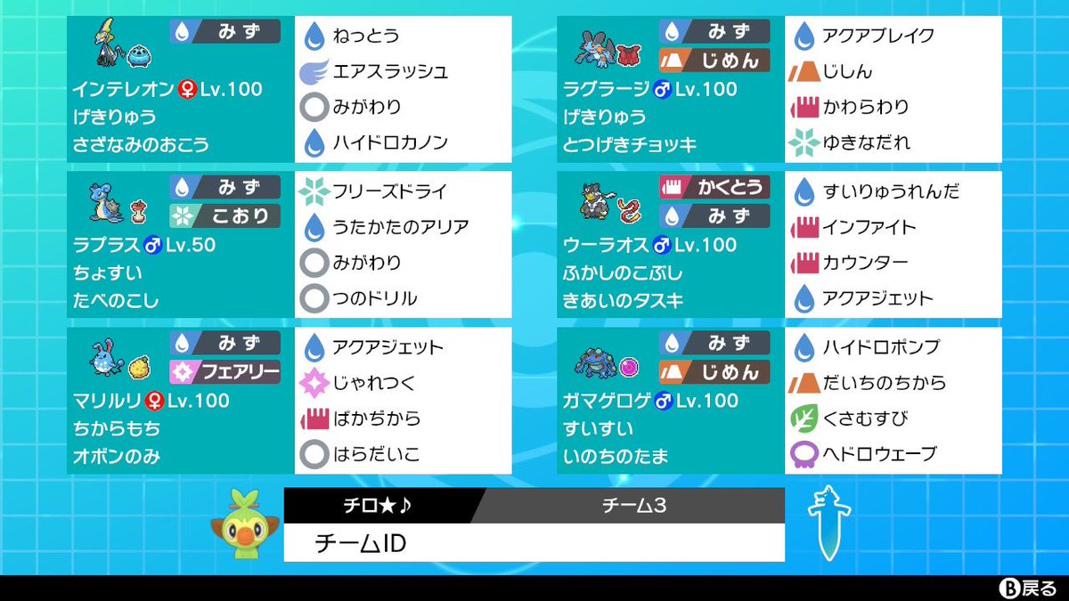ポケモン マリルリ レイド