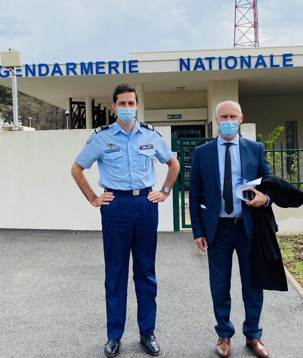 TdP_Var's tweet photo. Notre Sénateur #AndreGuiol @TerresDeProgres a rencontré le Colonel Alexandre Malo au Groupement de @Gendarmerie_83 qui regroupe 919 personnels répartis en 50 unités et de 460 réservistes. Plusieurs dossiers départementaux ont été évoqués. https://t.co/ClPKqIHjxY