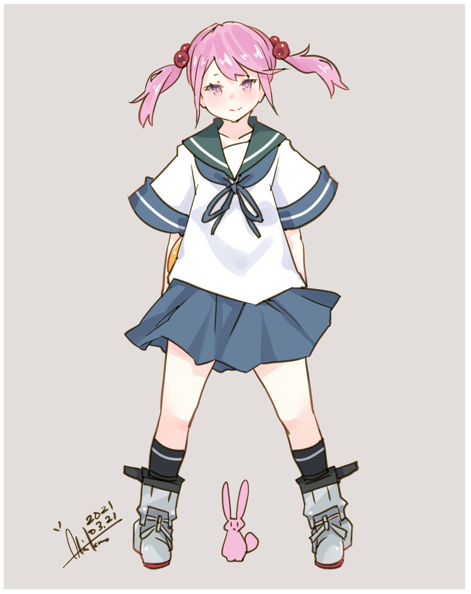 艦これ「『漣』
#艦これ #漣 」|あき缶@inicaのイラスト