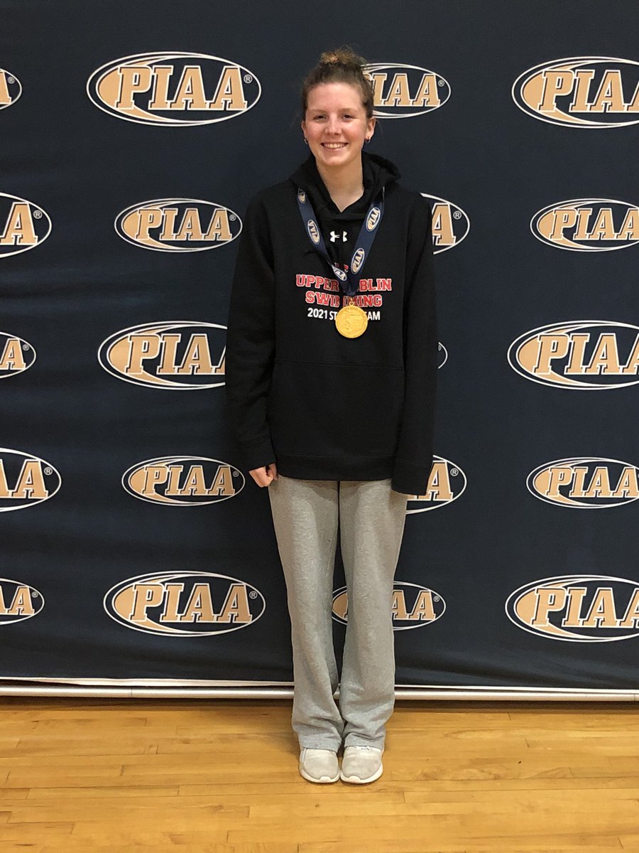 Congrats to Meghan DiMartile on her 3rd consecutive 100 Backstroke state championship.