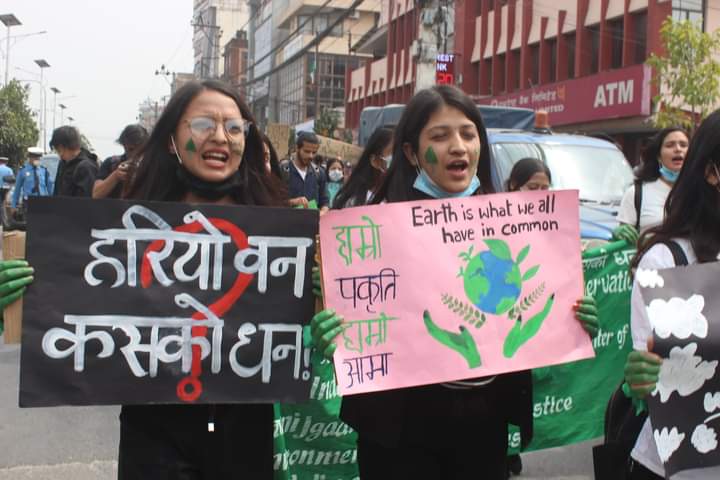NYCA_Nepal's tweet photo. The air the forest breathe out is the air we breathe in.🌳
#savenijgadh #developnotdestruct #InternationalDayofForests https://t.co/zlYe73roDM
