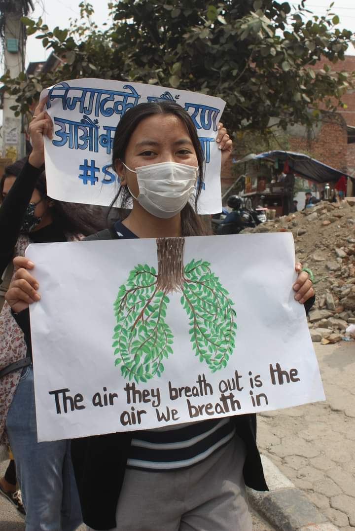 NYCA_Nepal's tweet photo. The air the forest breathe out is the air we breathe in.🌳
#savenijgadh #developnotdestruct #InternationalDayofForests https://t.co/zlYe73roDM