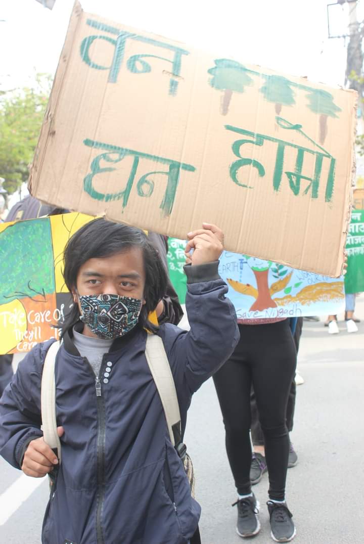 NYCA_Nepal's tweet photo. The air the forest breathe out is the air we breathe in.🌳
#savenijgadh #developnotdestruct #InternationalDayofForests https://t.co/zlYe73roDM