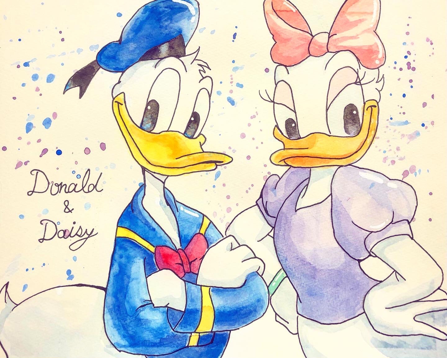 しゅり お絵描き垢 実はドナルドの口とデイジーの口の色はちょっと違うみたいです 知らなかった ディズニー ドナルド デイジー 水彩 イラスト 絵描きさんと繋がりたい イラスト好きさんと繋がりたい T Co Wvtmqjjt5z Twitter しゅり お絵描き垢 実はドナルドの口とデイジーの口の色はちょっと違うみたいです 知らなかった ディズニー ドナルド デイジー 水彩 イラスト 絵描きさんと繋がりたい イラスト好きさんと繋がりたい T Co Wvtmqjjt5z Twitter