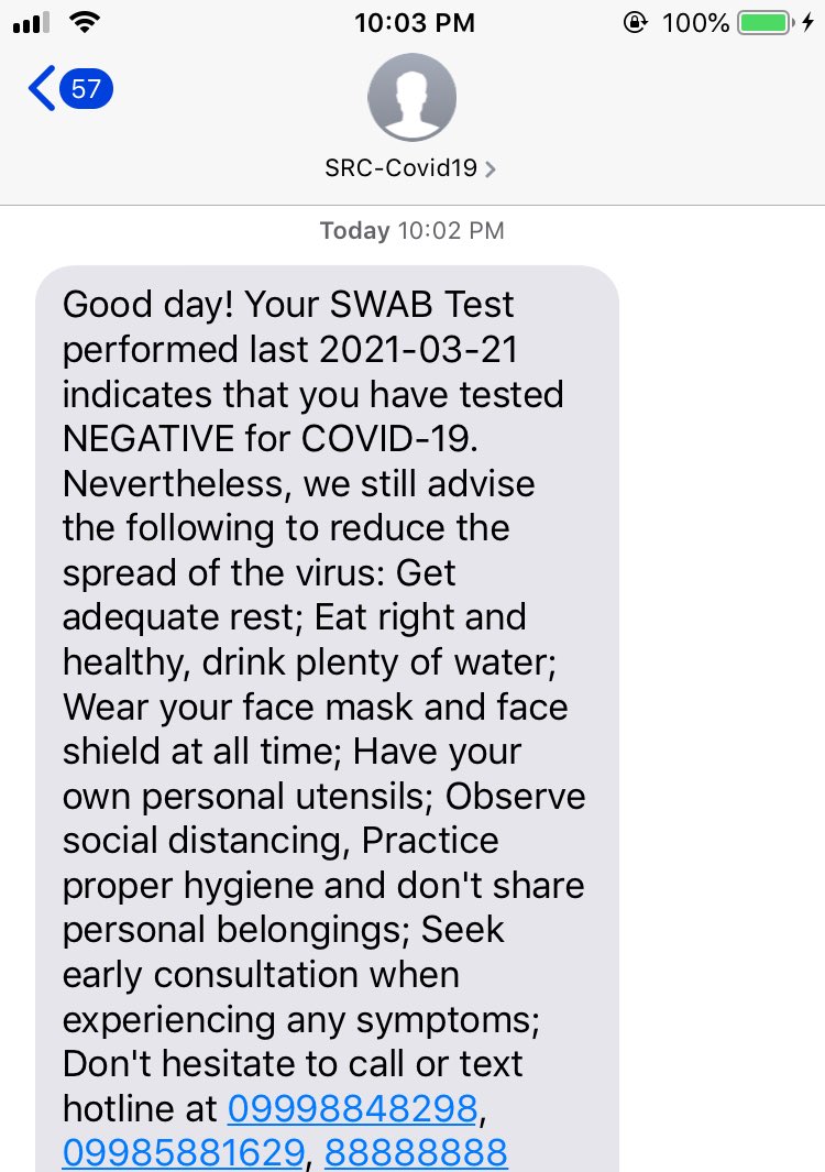 CharlesKlette's tweet photo. 12th Swab test, thank you 🙏🏼 https://t.co/zpfn8SD1gz