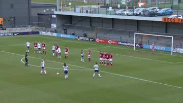 🎯 @Siriworm loves a free-kick against Bristol City! 

#BarclaysFAWSL