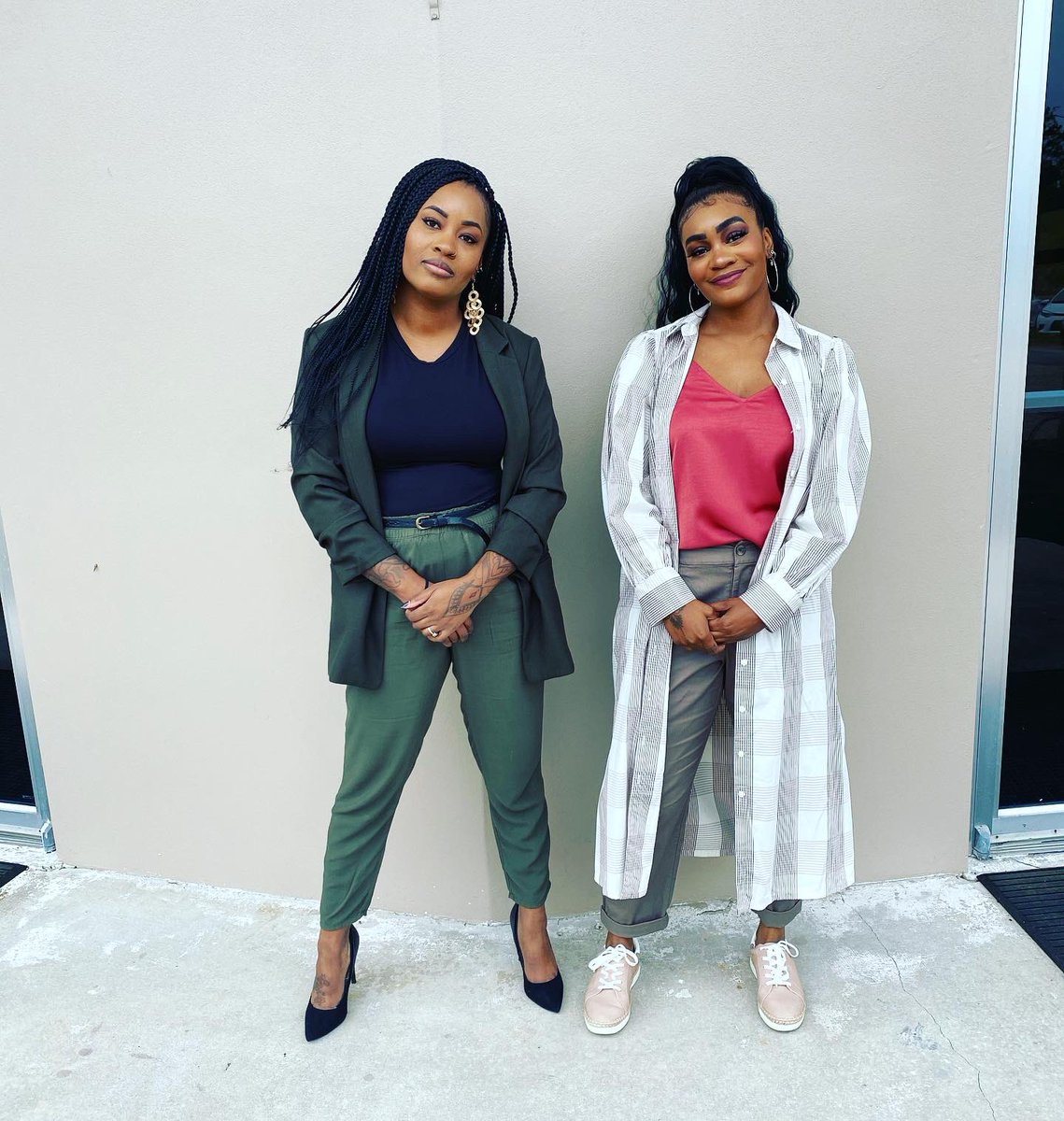 MoAustin18's tweet photo. Me and @SimonnePatrice are a WHOLE mood 🤣 https://t.co/UQc10MrtFF