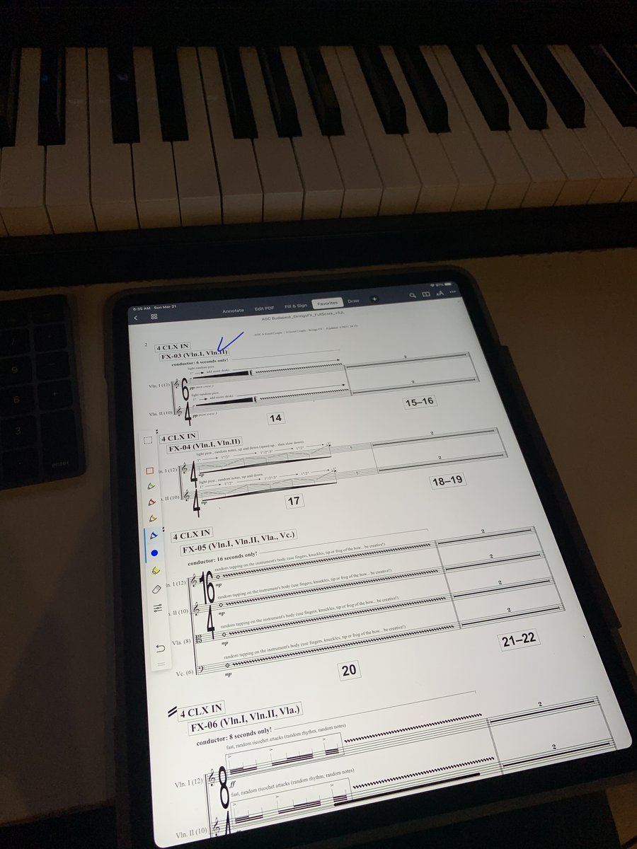 jeromeleroy's tweet photo. Recording strings this early morning with #BudapestScoring for Robert Gregson’s short film ‘A Good Couple’. Always fun to experiment with aleatoric effects! #filmscoring #recordingsession https://t.co/79QxCgWKeT