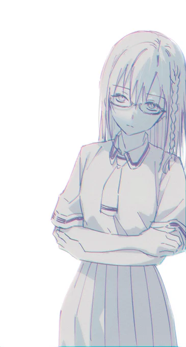 ぽんこつ副部長すき(あそびあそばせ)
そして描きやすそうだと思ってたら本当に描きやすい 